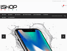 Tablet Screenshot of ishop-ghana.com
